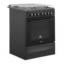 Газовая плита ARTEL Apetito 01-G ГП Chugun Classic (Черный матовый)